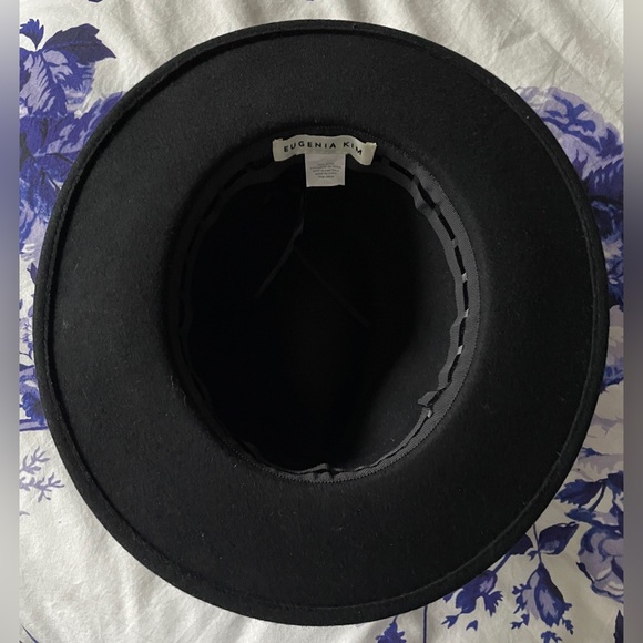 NWOT Eugenia Kim Sandra Faux Pearl Fedora Hat - Picture 10 of 10